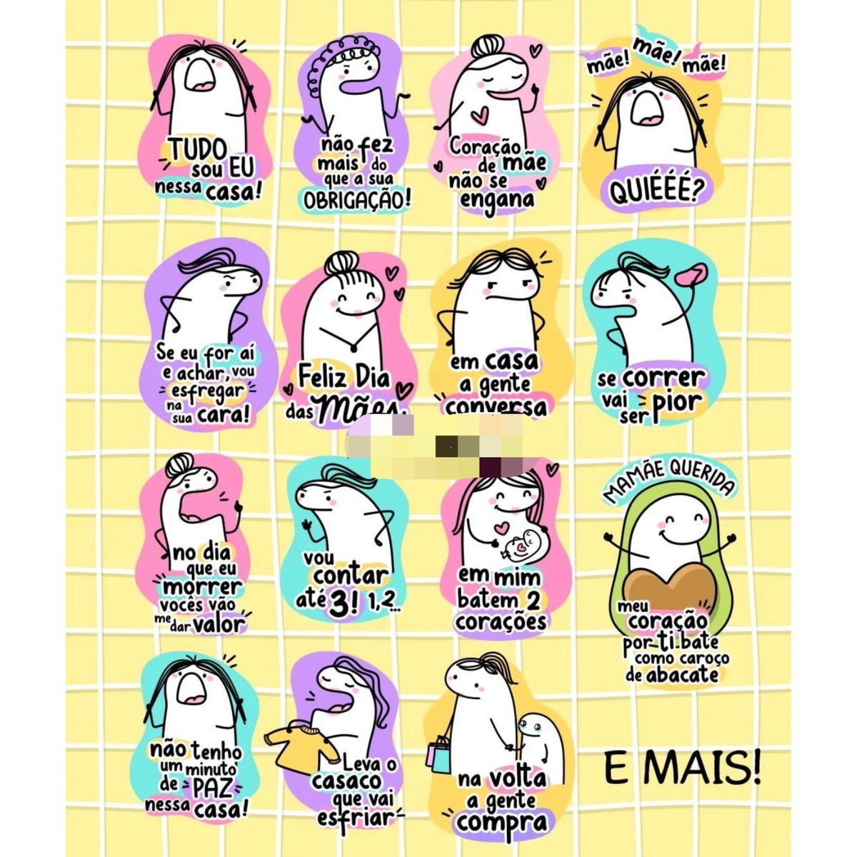 393- Kit Digital Flork Dia das Mães Bento CAKE- COMBO - Imagem 2
