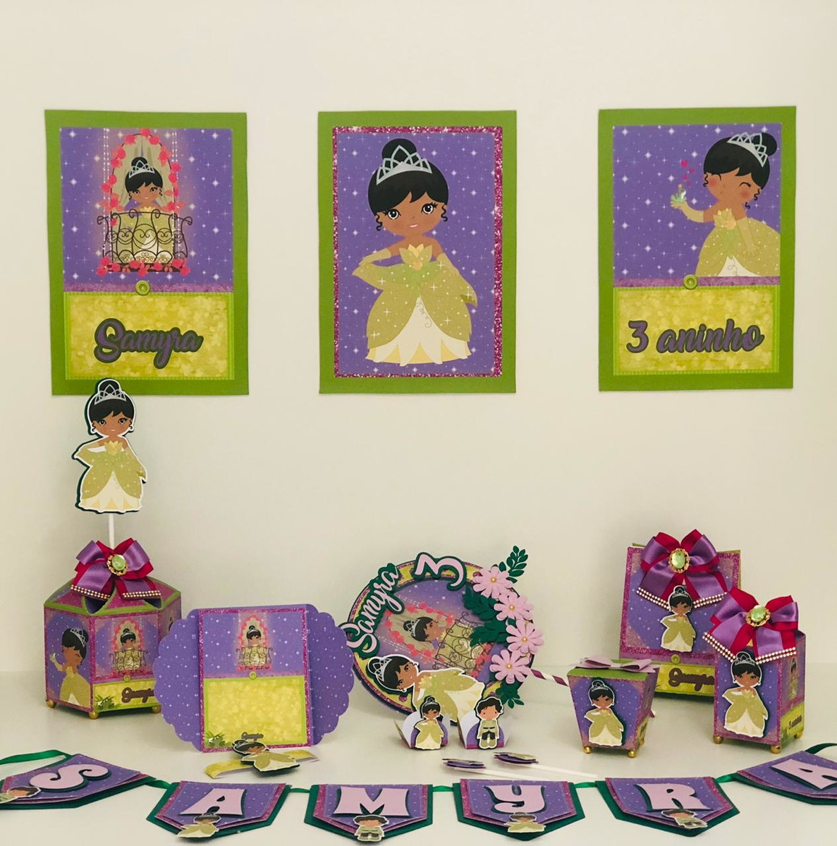 a Princesa e o Sapo - Combo Arquivos Corte para Festas 2609