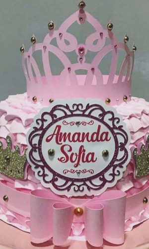 ARQUIRVO DE CORTE-TOPO DE BOLO-TOPO DE BOLO 001- PRINCESA