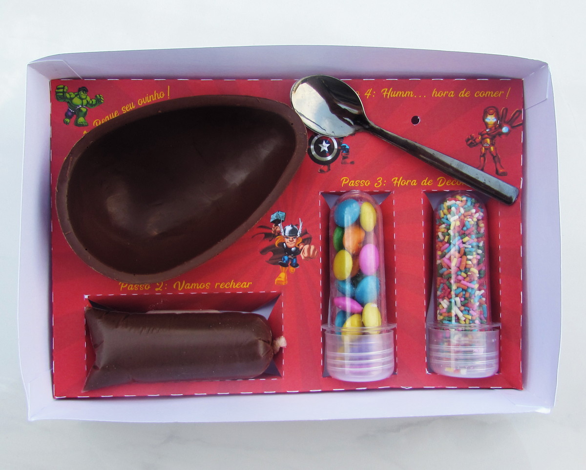 Arquivo Corte - Kit Confeiteiro Vingadores - Imagem 3