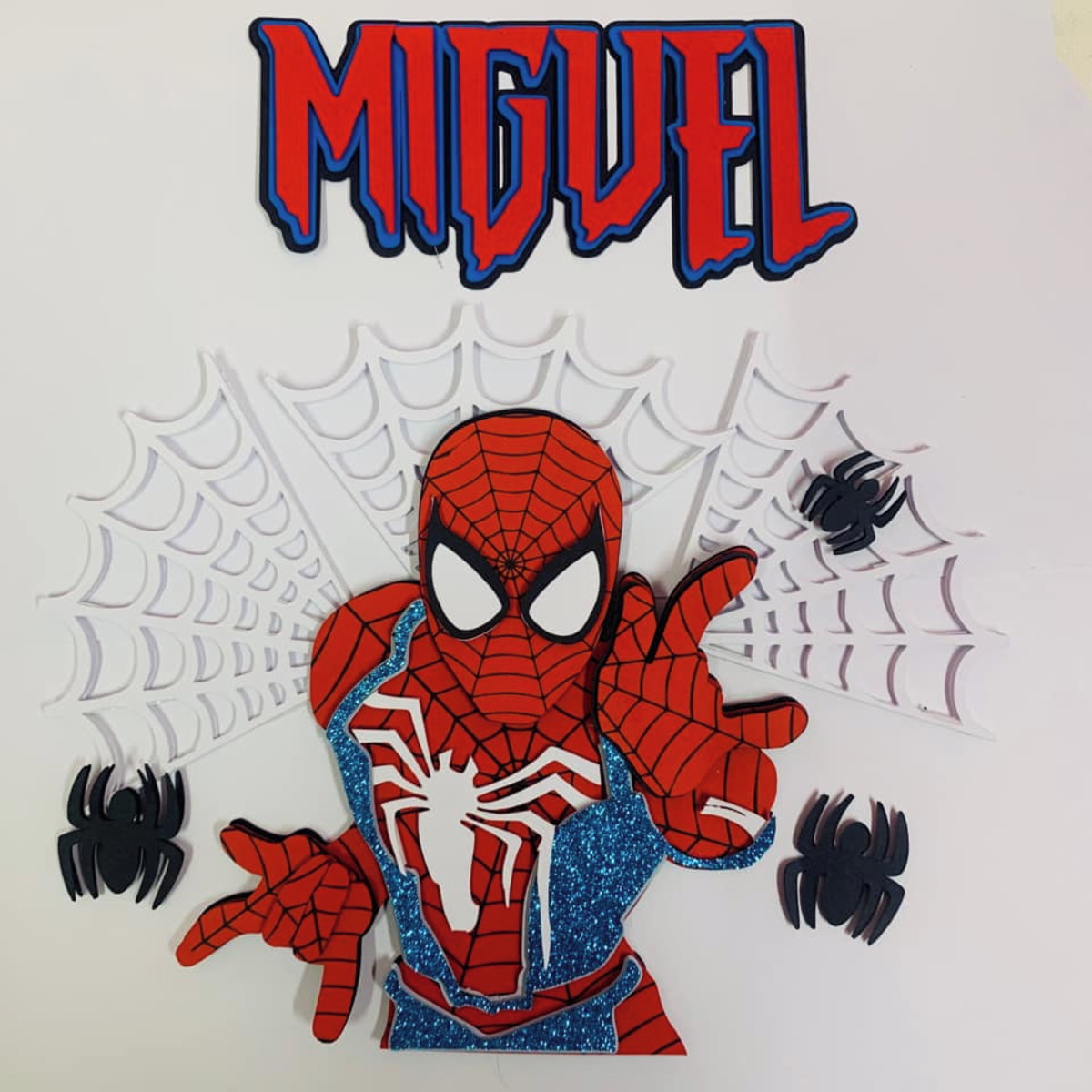 Arquivo Corte Topo de Bolo Homem Aranha +1 de Brinde