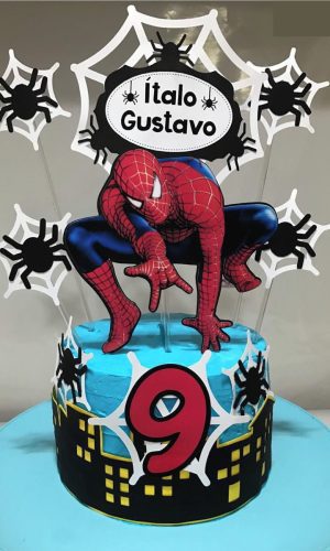 Arquivo corte Topo de bolo Homem Aranha STUDIO COD:704