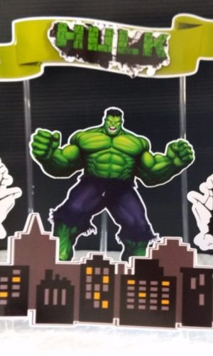 Arquivo de Corte Arte Topo p/ Hulk2