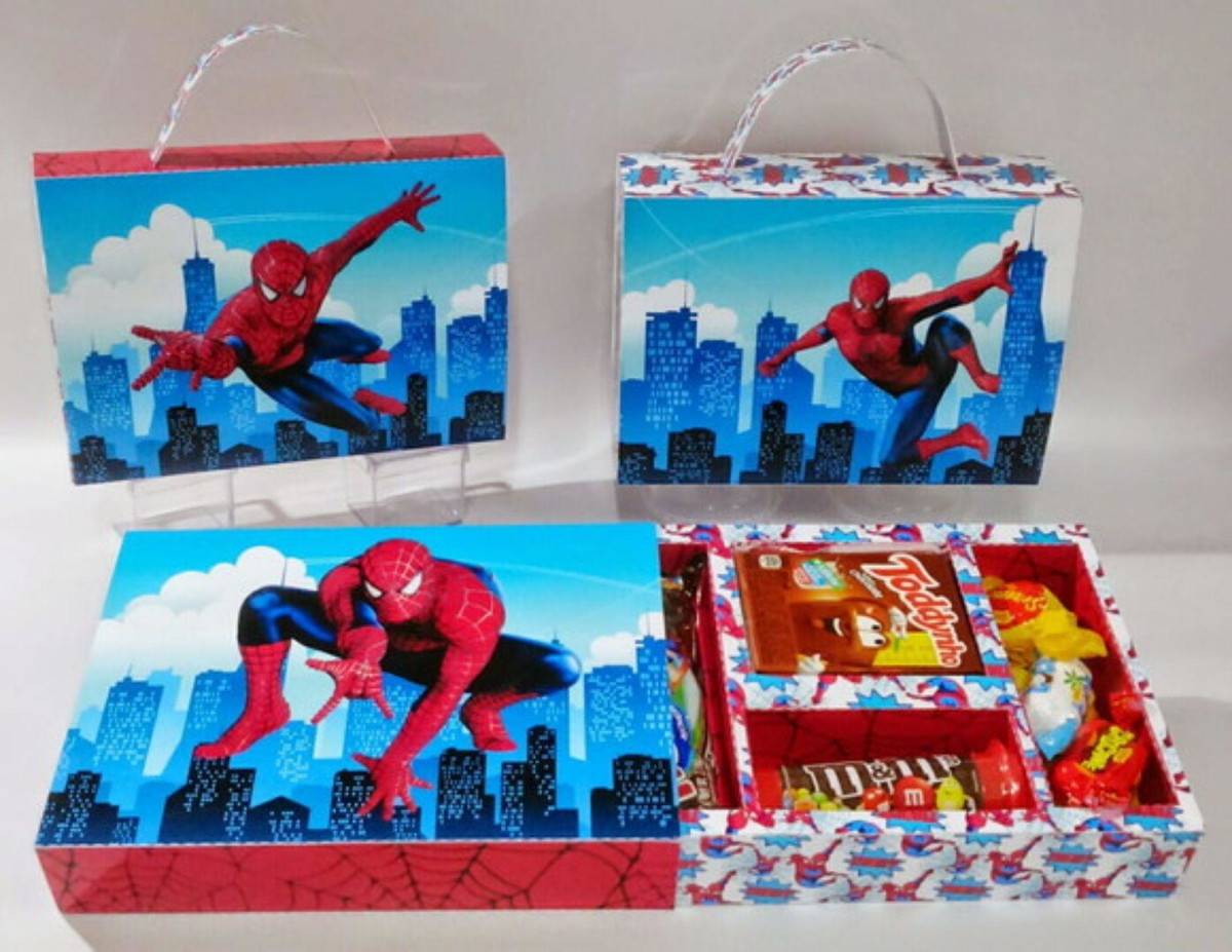 Arquivo De Corte Kit Diversão Homem Aranha Studio Pdf
