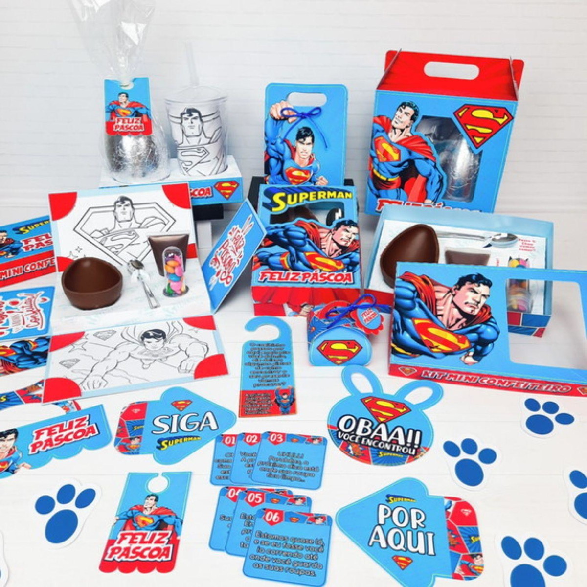 Arquivo de Corte Kit Páscoa Super Homem Studio pdf