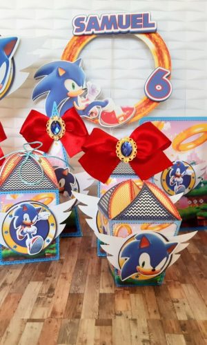 Arquivo de corte Sonic em studio e PDF