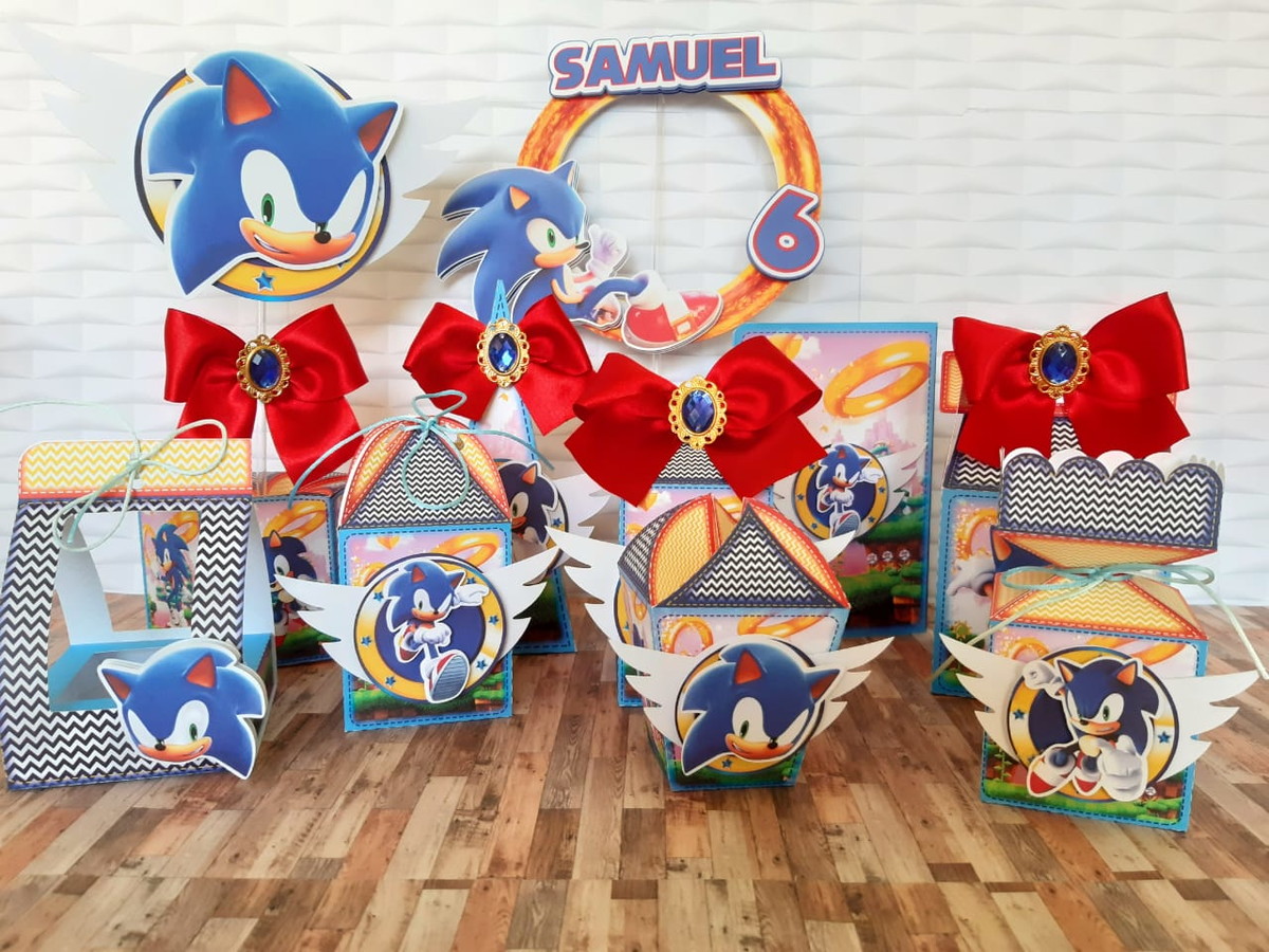 Arquivo de corte Sonic em studio e PDF