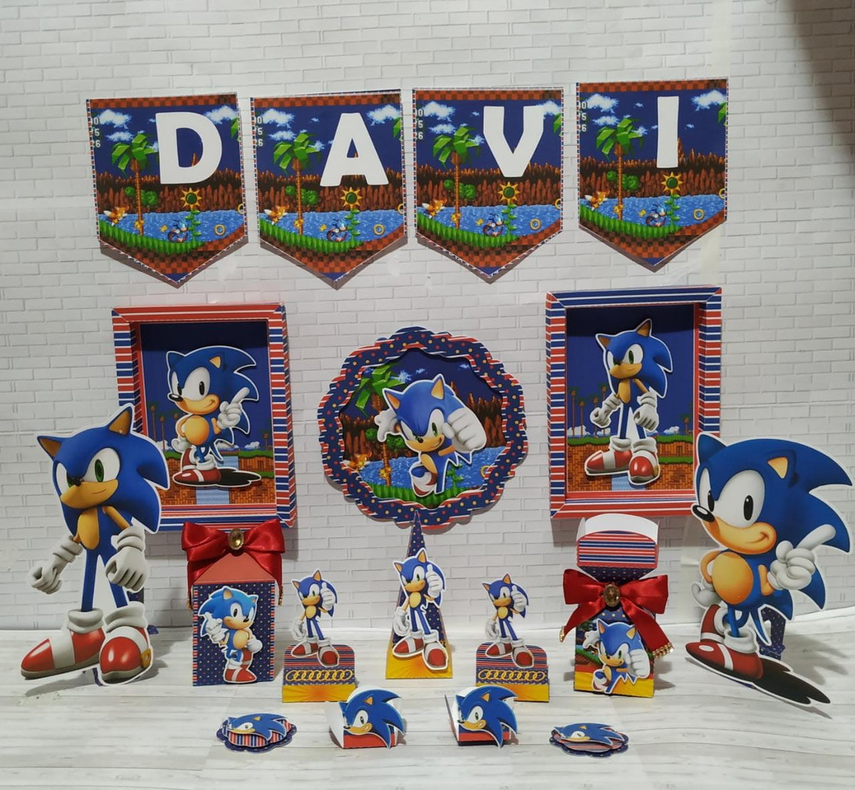 Arquivo de corte Sonic em studio e PDF