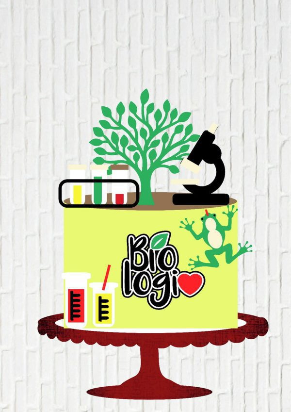 Arquivo de Corte Topo de Bolo Biologia Camadas