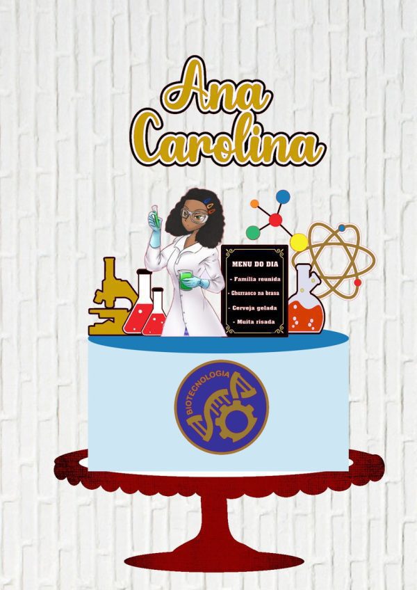 Arquivo de Corte Topo de Bolo Biotecnologia