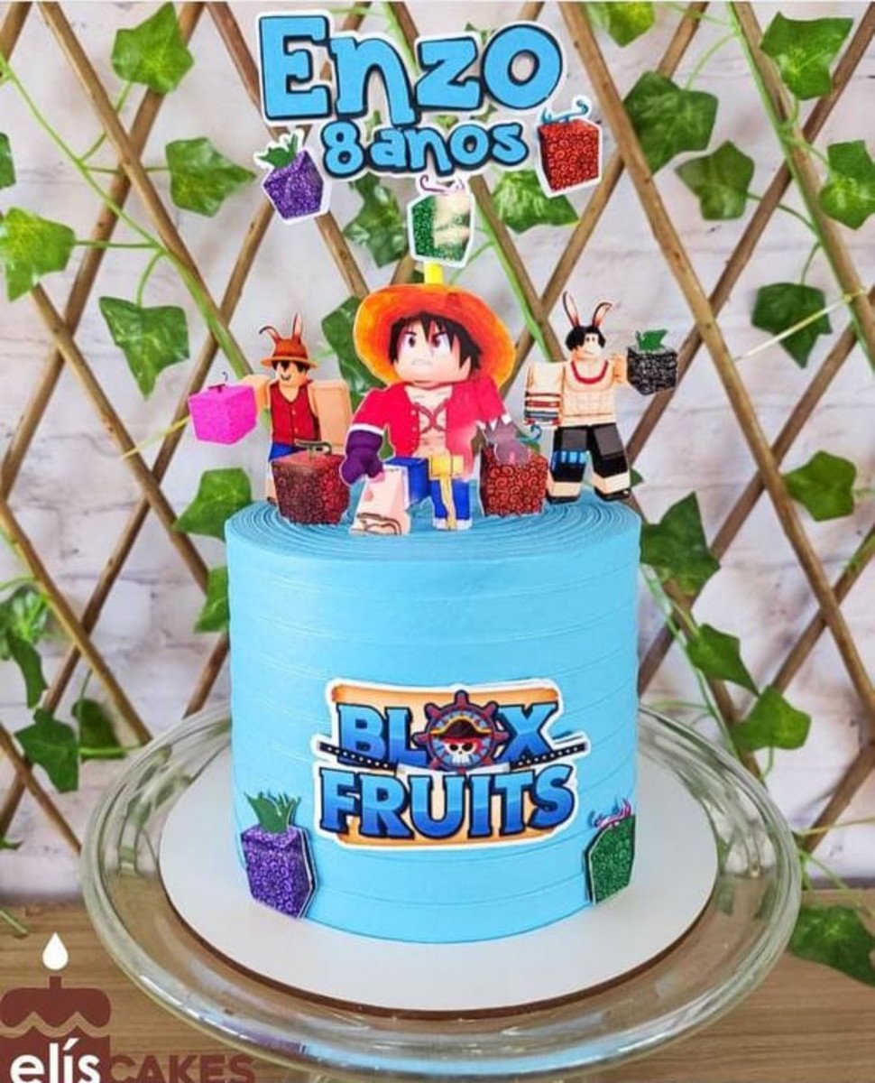 Arquivo de Corte Topo de Bolo Blox Fruit