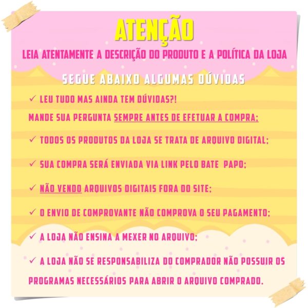 Arquivo de Corte Topo de Bolo Flork - Image 3