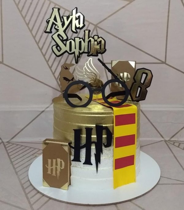 Arquivo de Corte Topo de Bolo Harry Potter - Image 2