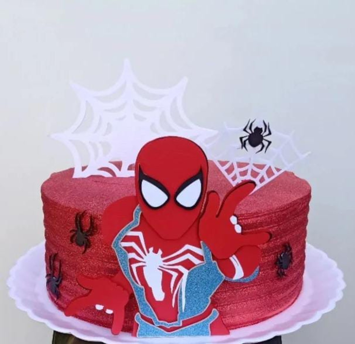 Arquivo de Corte - Topo de Bolo Homem Aranha