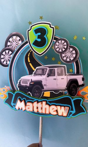 Arquivo de Corte Topo de Bolo Jeep