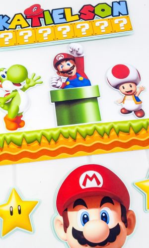Arquivo de Corte Topo de Bolo Mario 9