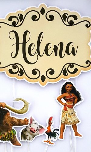 Arquivo de Corte Topo de Bolo Moana 01