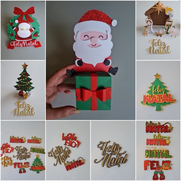 Arquivo de Corte - Topo de Bolo (natal) 53