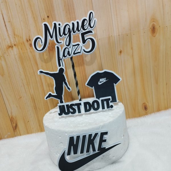 Arquivo De Corte Topo De Bolo Nike 01 (studio) - Imagem 3