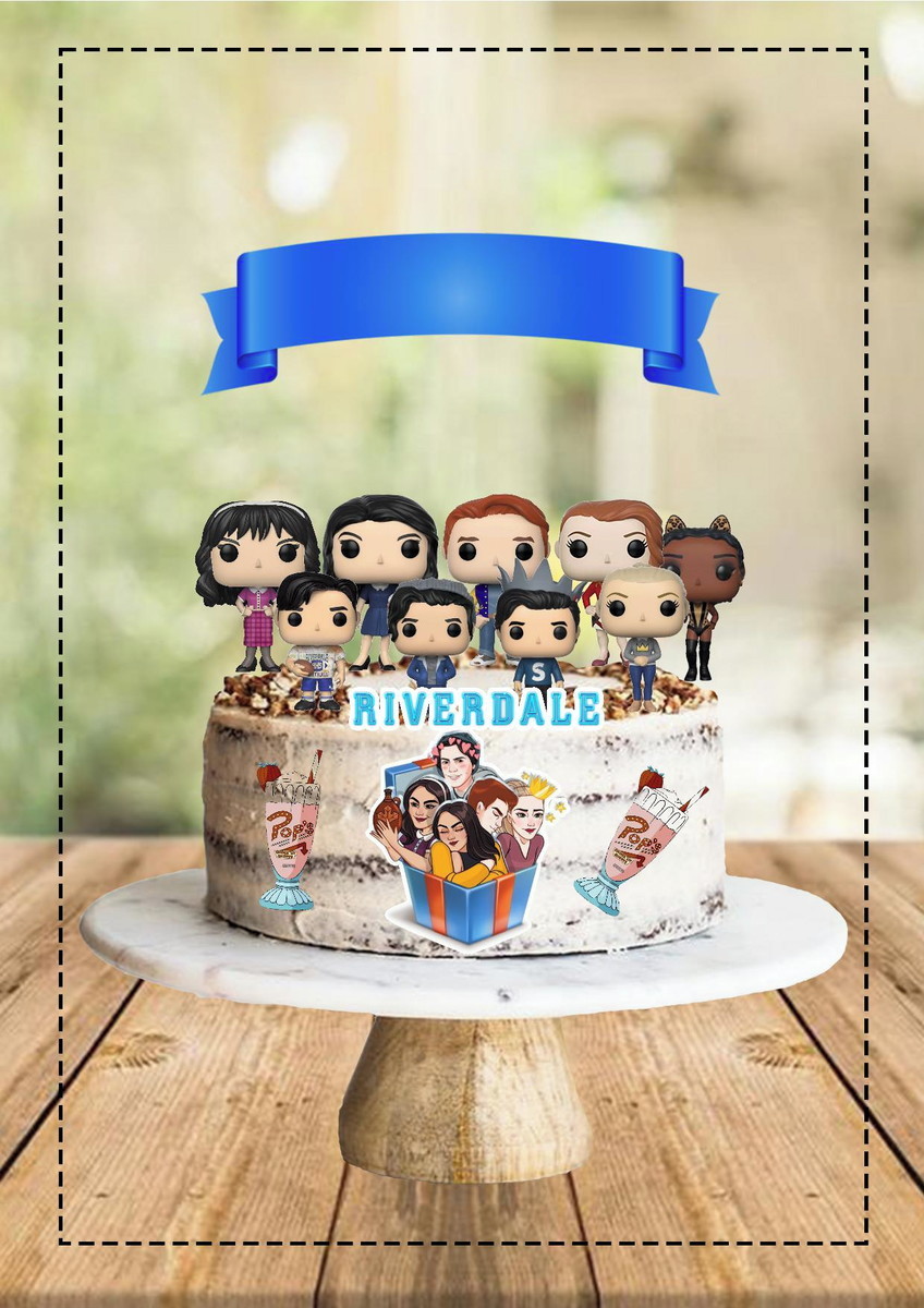 Arquivo de Corte Topo de Bolo Riverdale -052