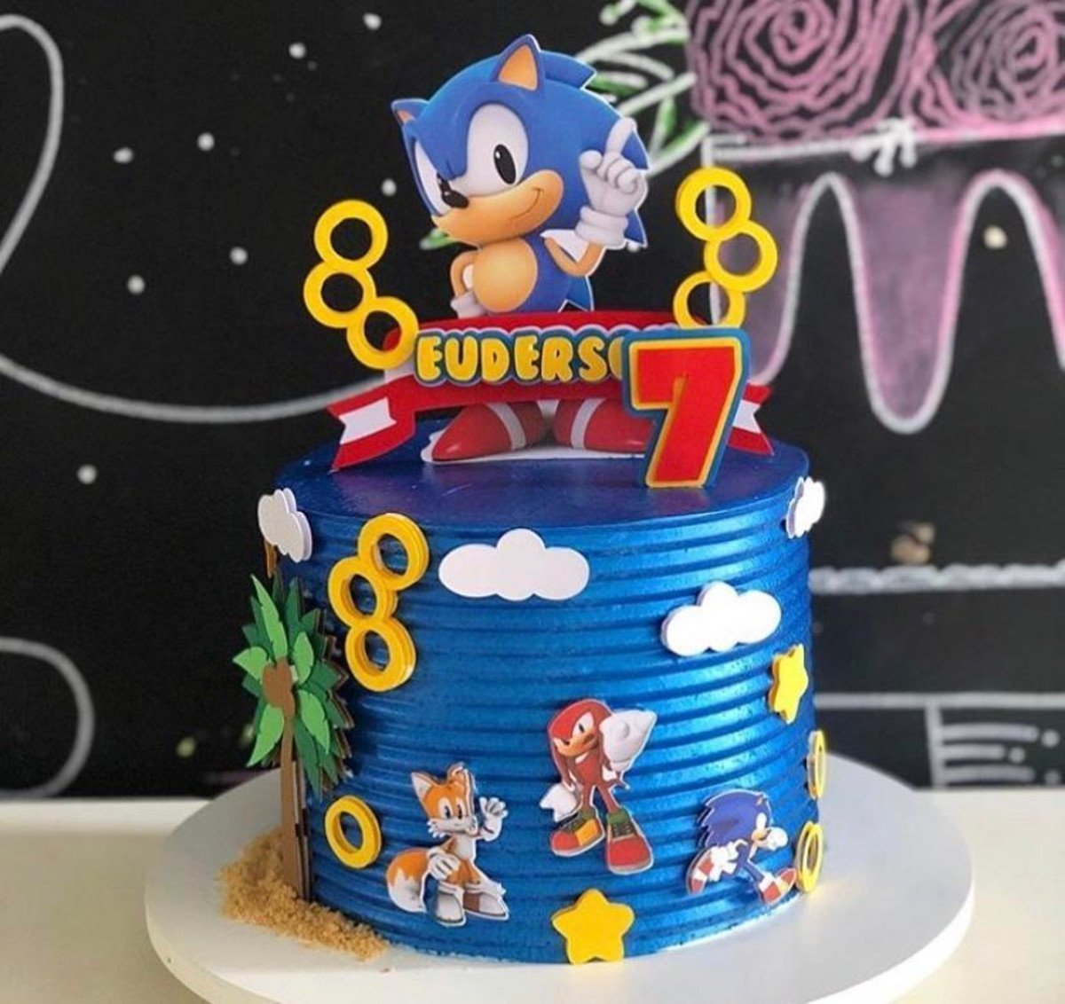 ARQUIVO DE CORTE TOPO DE BOLO Sonic