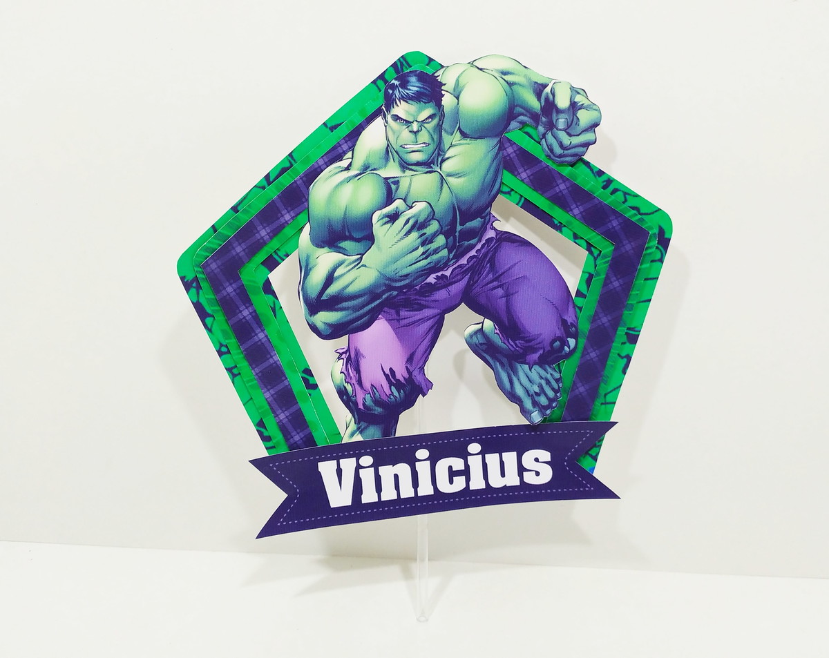 Arquivo de Corte Topo Hulk - Studio e PDF