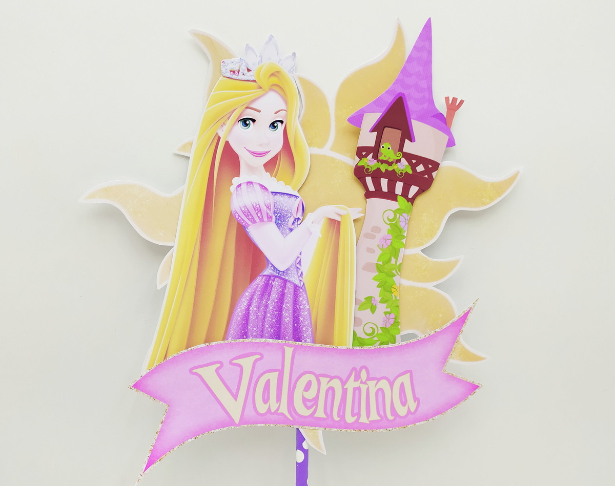Arquivo de Corte Topo Rapunzel - Studio e PDF