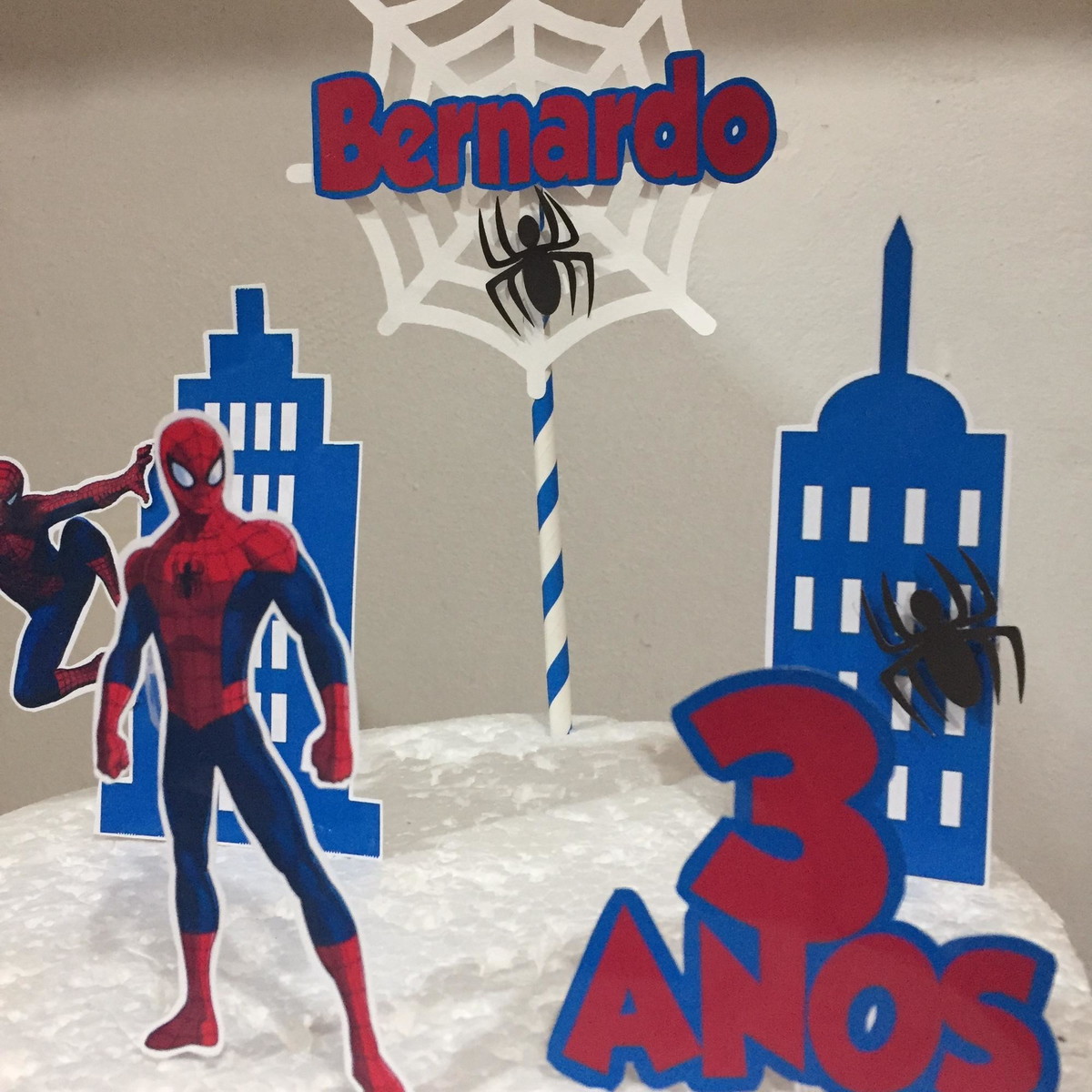 Arquivo de topo de bolo - Homem Aranha - Imagem 2
