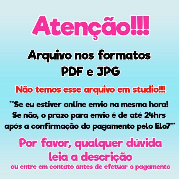 Arquivo digital Topo de bolo Moana Maui #1 PDF/JPG - Image 3