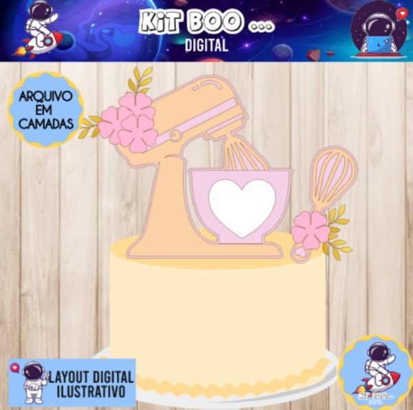 Arquivo Topo de Bolo - Batedeira