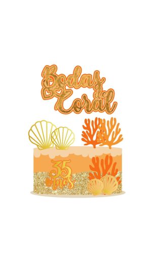 Arquivo topo de bolo bodas de coral