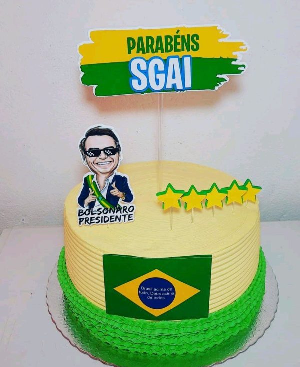 Arquivo topo de bolo Bolsonaro