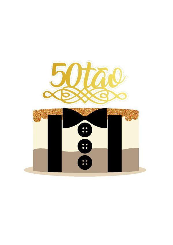Arquivo topo de bolo cinquentão