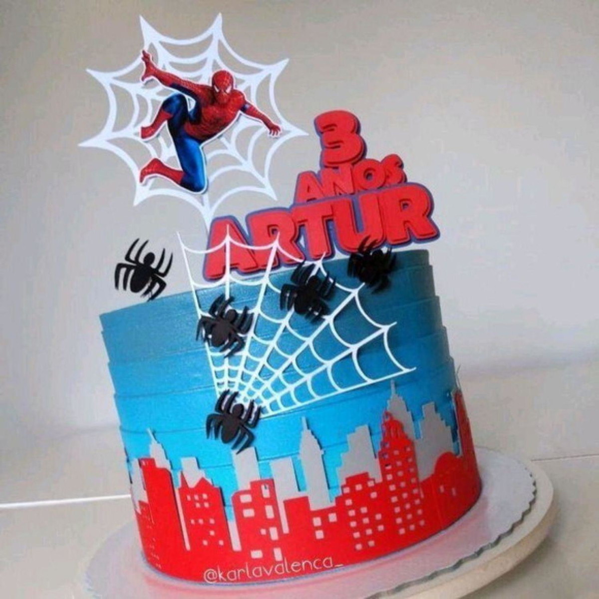 Arquivo Topo de Bolo Homem Aranha #11046