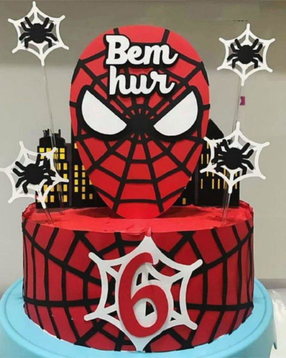 Arquivo Topo de Bolo Homem Aranha #15082