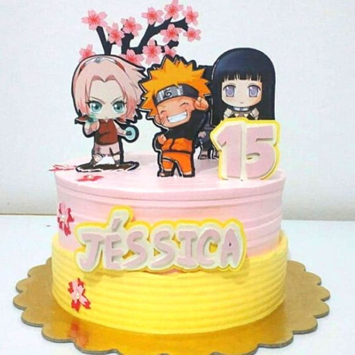 Arquivo Topo de Bolo Naruto Menina