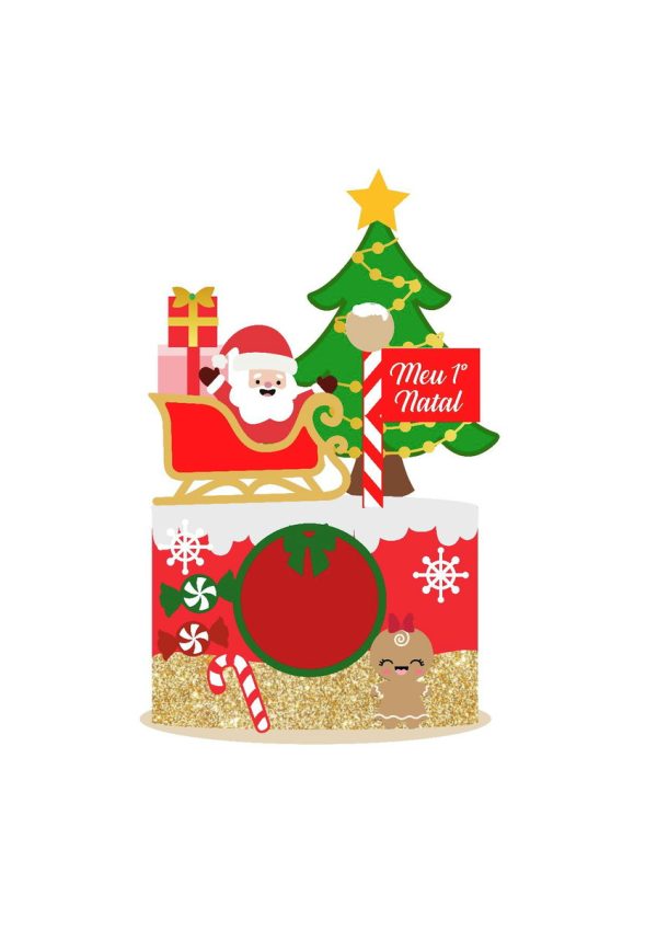Arquivo topo de bolo natal 18