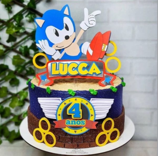 Arquivo Topo de Bolo - Sonic