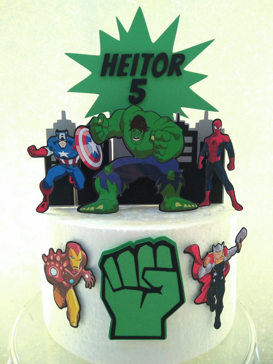 Arquivo Topo de Bolo - Vingadores