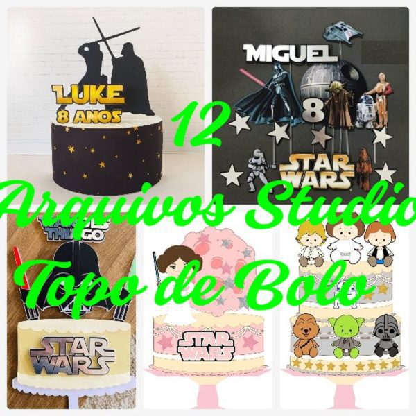 ARQUIVOS DE CORTE TOPO DE BOLO - STAR WARS - Image 2