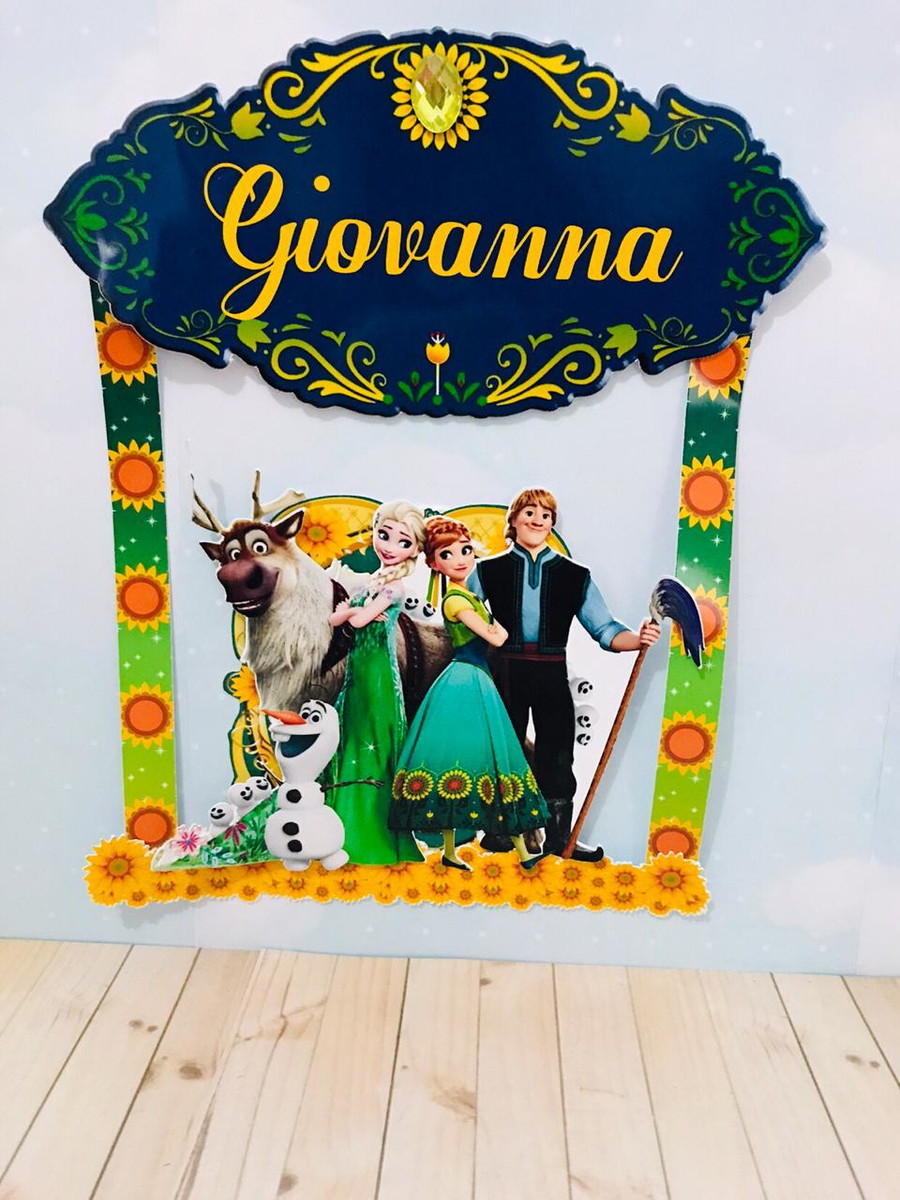 Frozen 20 - Combo de Arquivos de Corte para Festas 2909 - Imagem 3