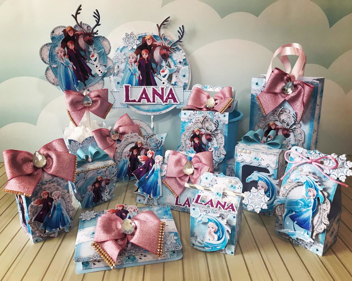 Frozen - Arquivos de Corte Studio e pdf - 2812