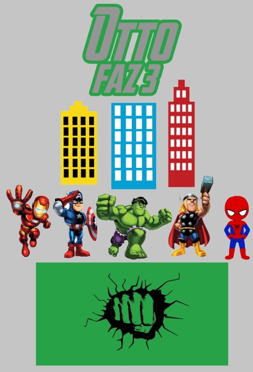 Kit Arquivos de Corte LOL Surprise, Batman e Vingadores - Imagem 3