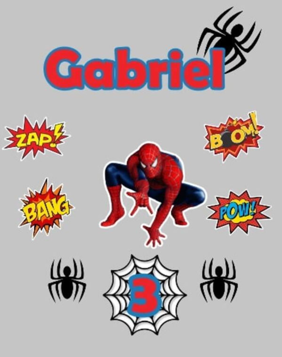 Kit Arquivos de Corte Vingadores, Super Vovô e Homem Aranha - Imagem 3
