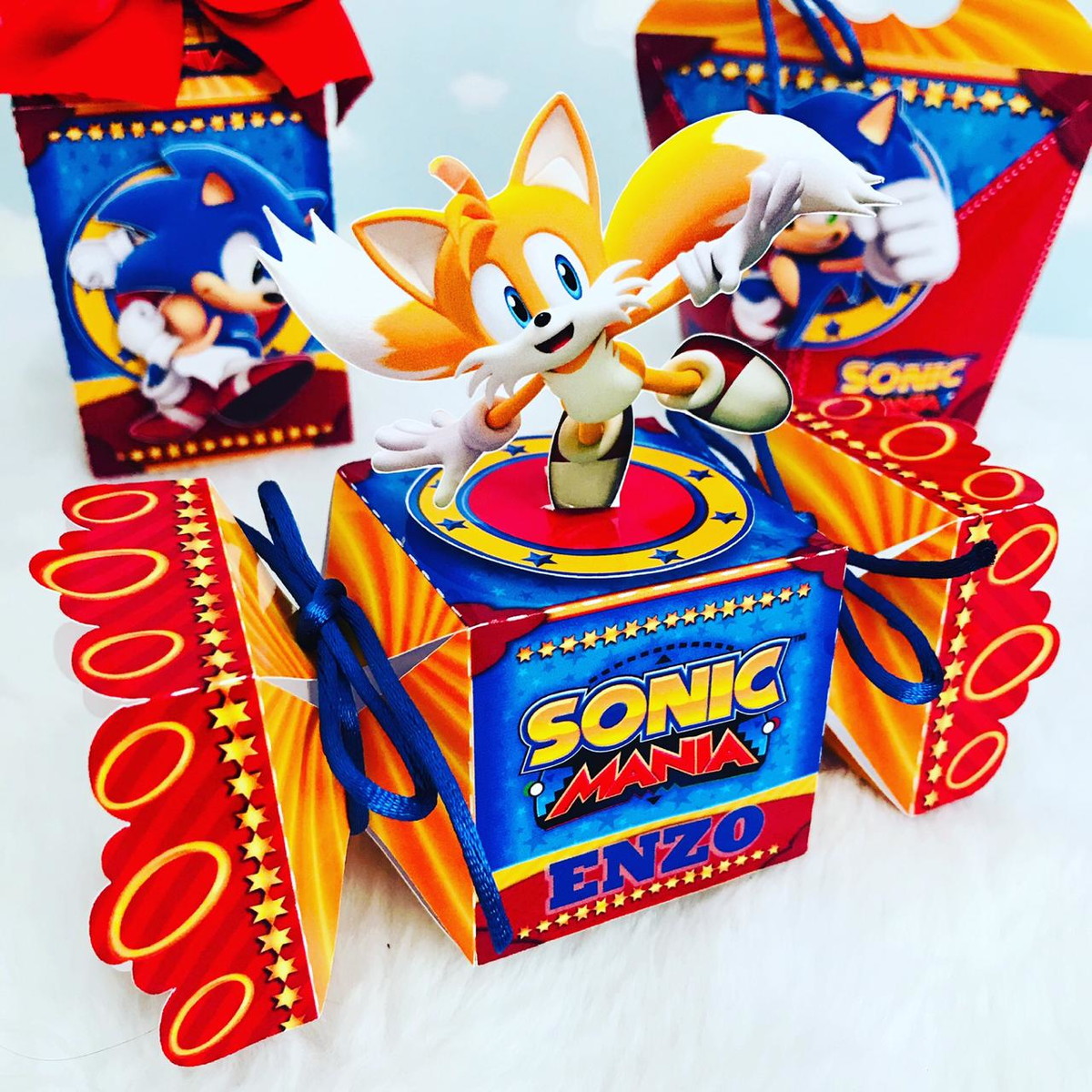 Kit com 5 arquivos de corte 635-KIT FESTA SONIC STUDIO - Imagem 4