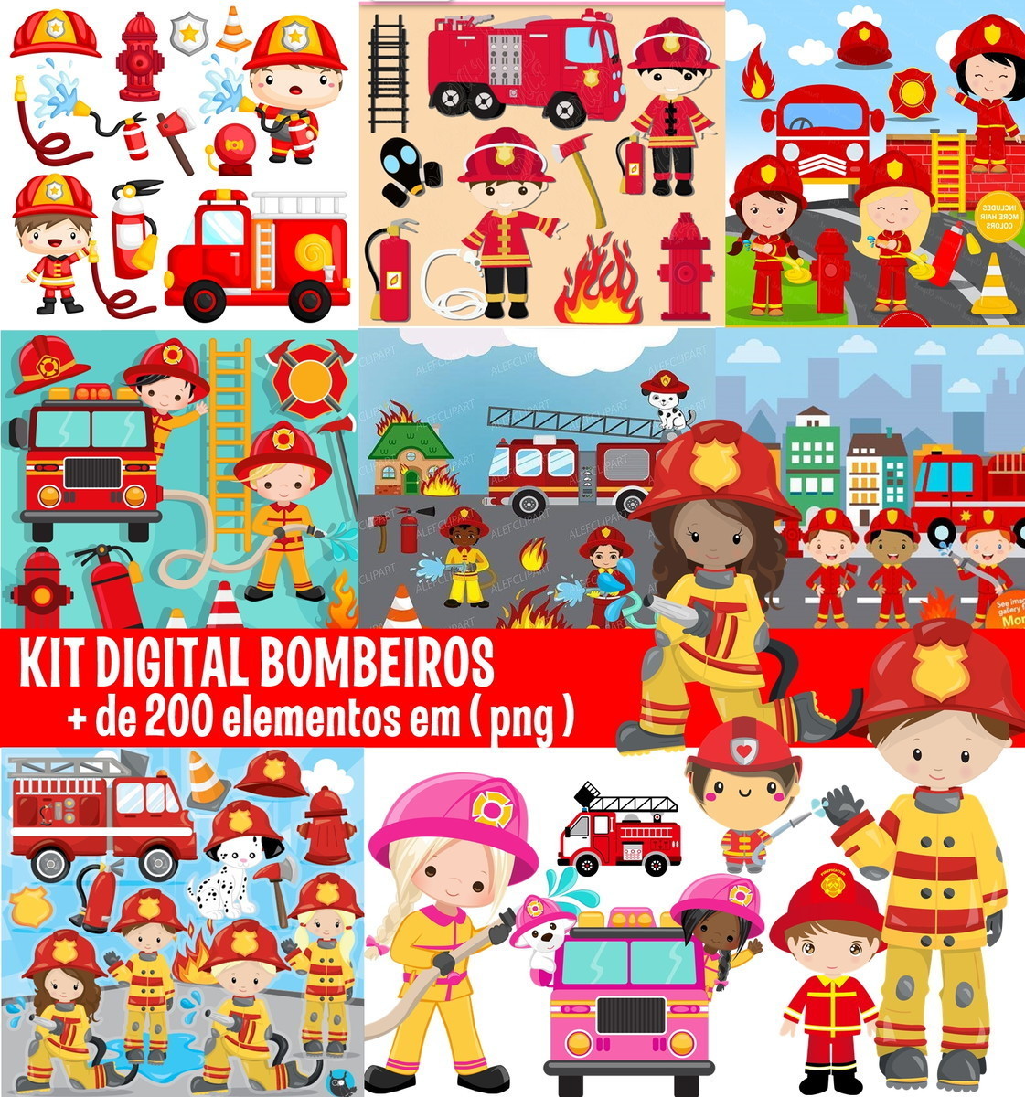 Kit Digital Bombeiros