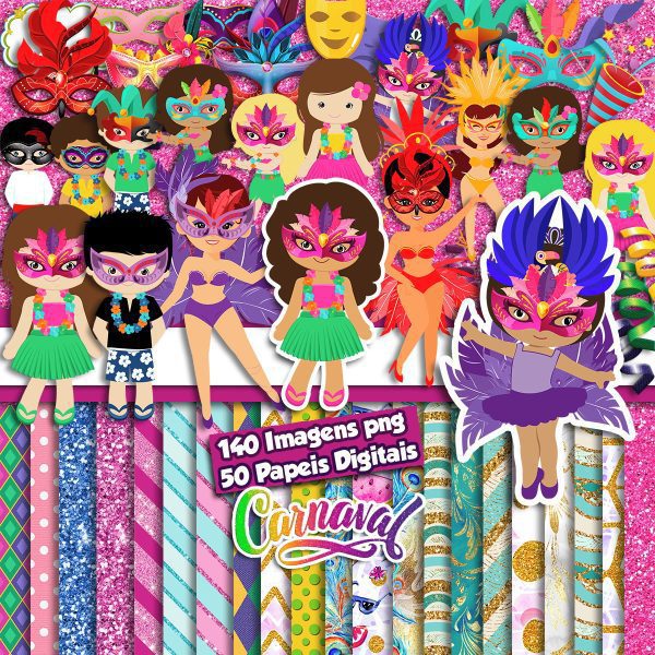 Kit digital Carnaval-