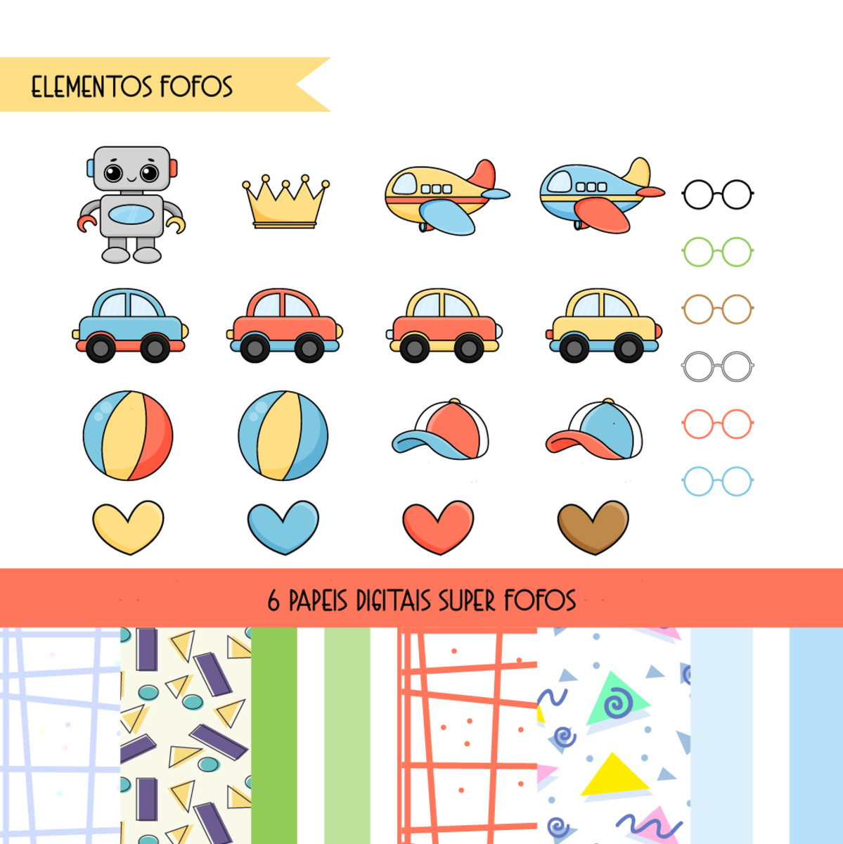 Kit Digital - Meninos Fofinhos - Imagem 5