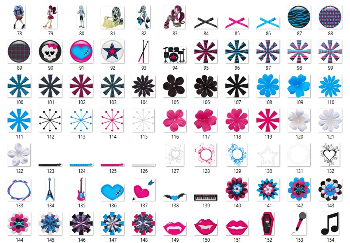 Kit Digital Monster High - Imagem 3
