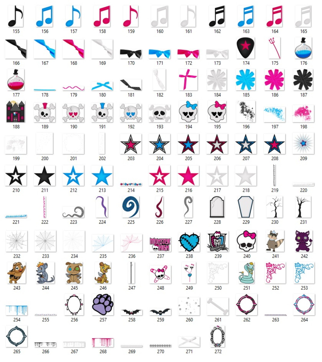 Kit Digital Monster High - Imagem 4